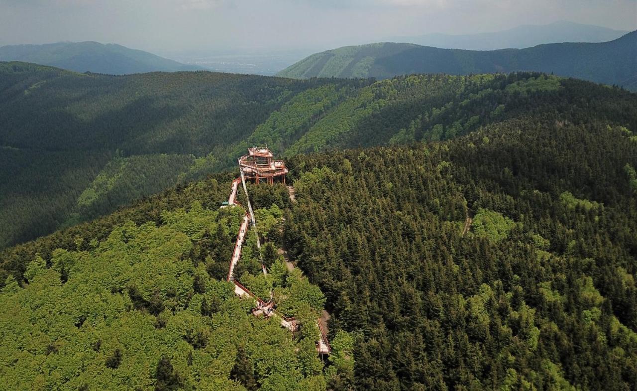 Penzion A Restaurace Stare Casy Горні-Бечва Екстер'єр фото